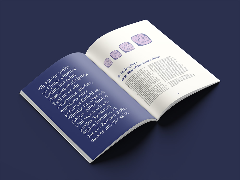 aufgeschlagenes Magazin Mockup