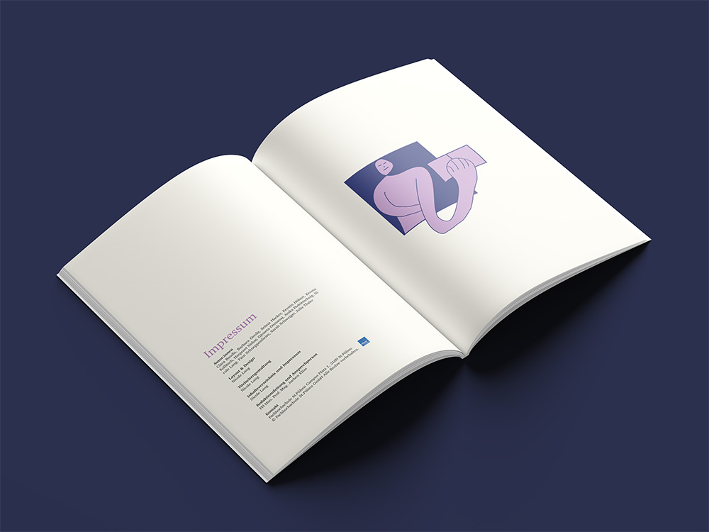 aufgeschlagenes Magazin Mockup